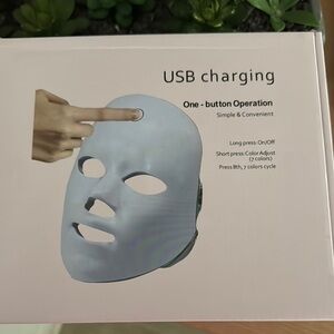 USB Charging LED Face Mask